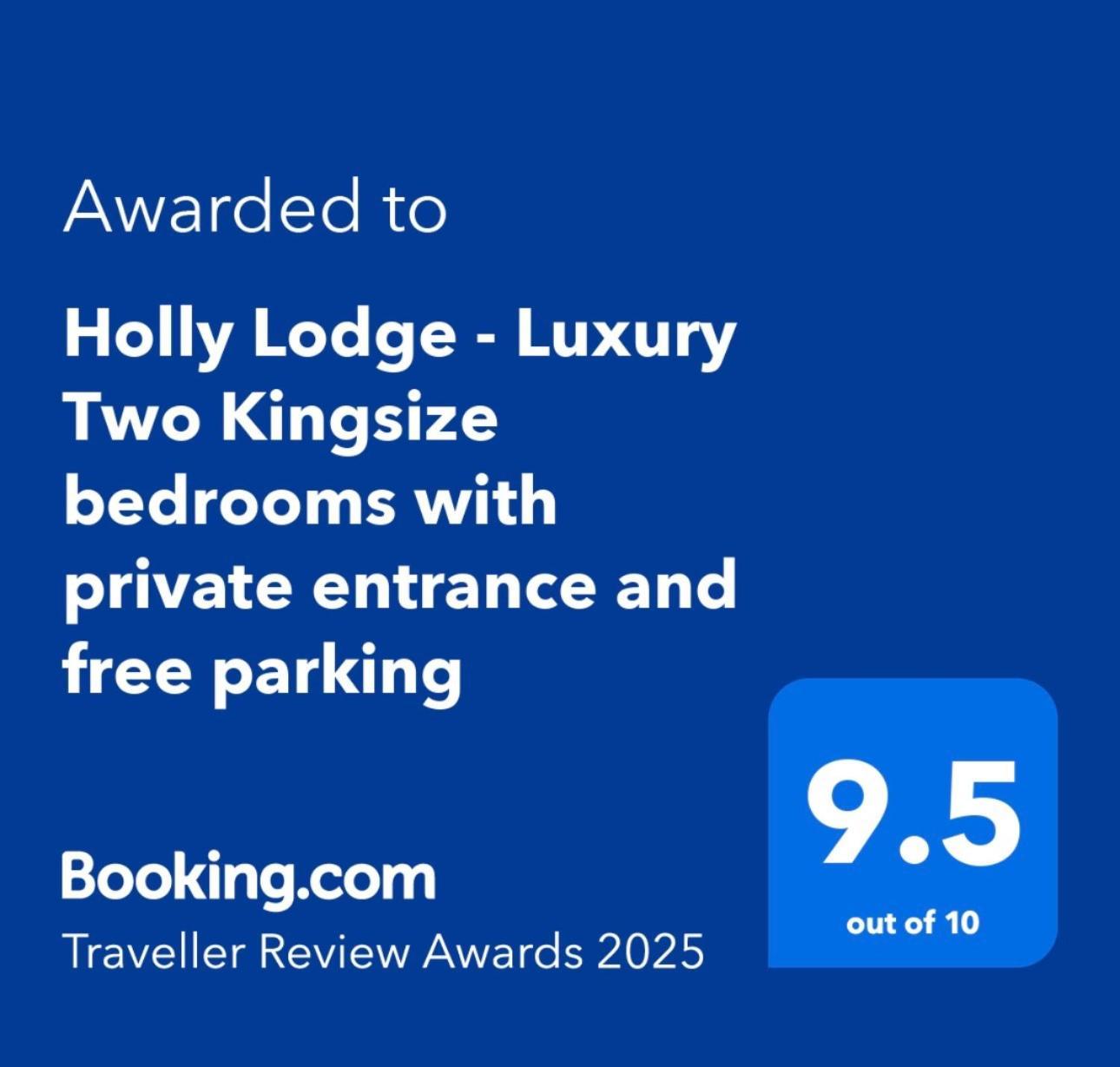 Apartment Holly - 2 X Kingsize Bedrooms With Private Entrance And Free Parking-new Shower *