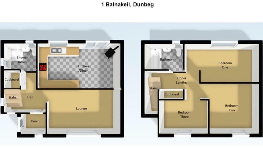 Holiday home 1 Balnakeil, Kirk Road Oban